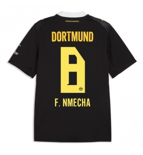Borussia Dortmund Felix Nmecha #8 Venkovní Dres 2026-27 Krátký Rukáv Borussia Dortmund Felix Nmecha #8 Venkovní Dres 2026-27 Krátký Rukáv